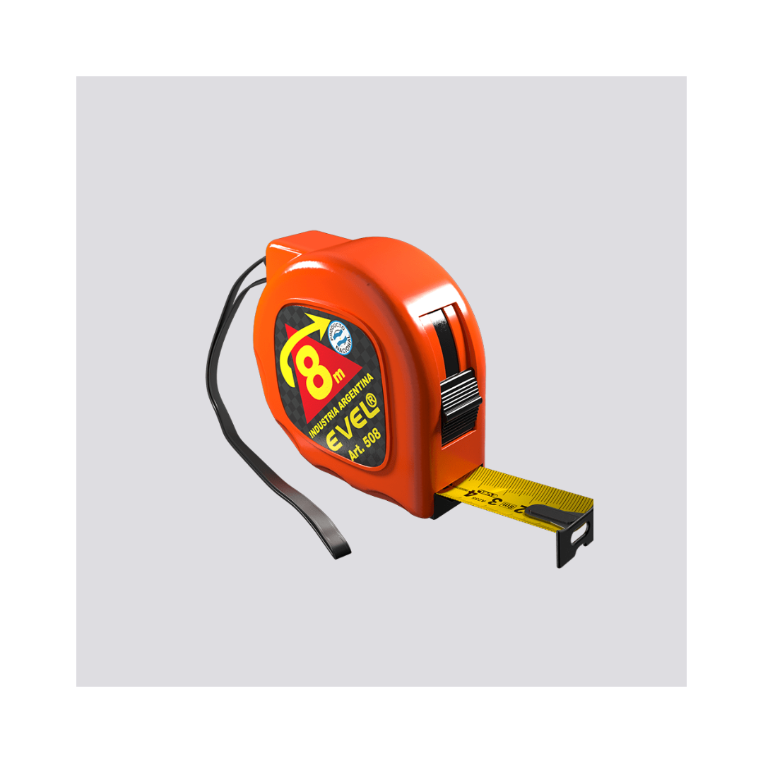 CINTA METRICA EVEL 8 MTS. ART 508 032102