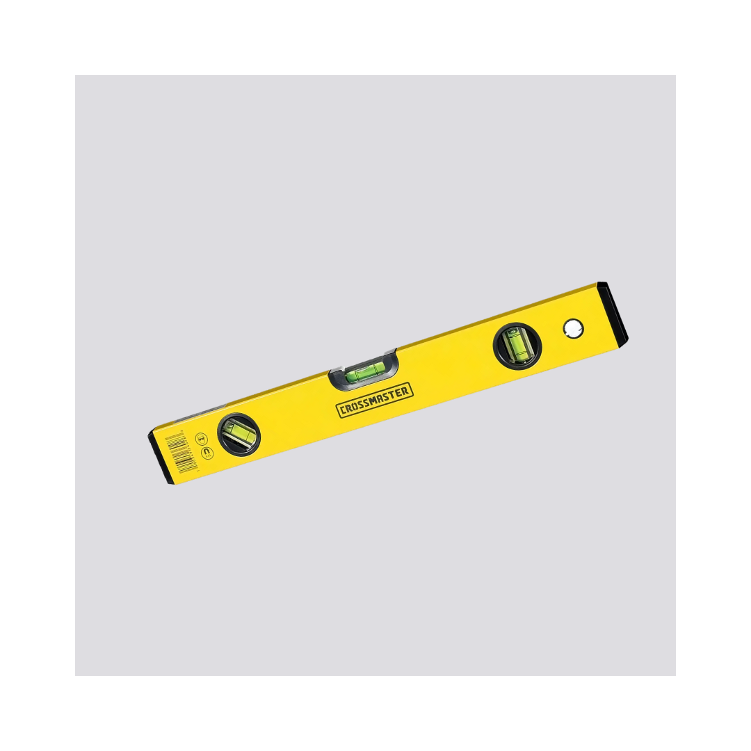 NIVEL ALUMINIO 3 GOTAS 600 MM. CROSSMASTER - 9936018